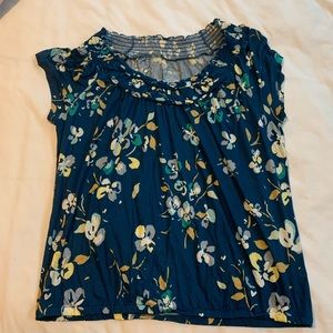 Merona floral tee